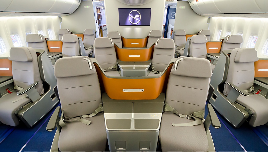 Новый бизнес класс от Lufthansa