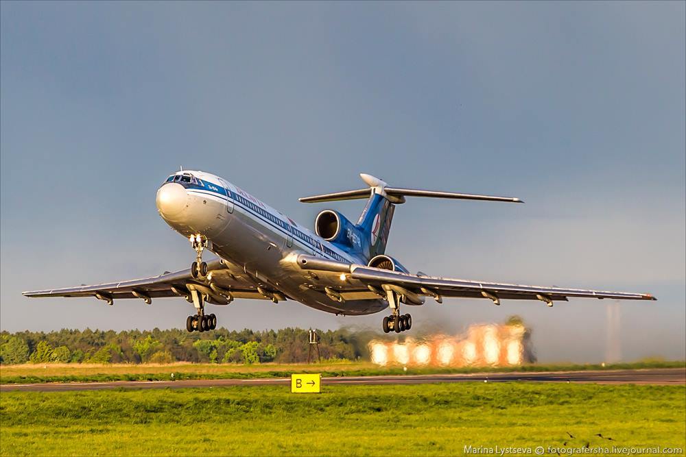 160 авиалюбителей собрались ради полета на Ту-154