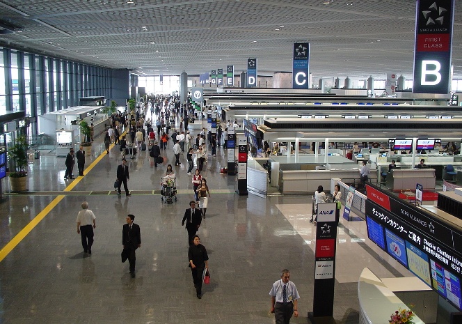 Японские аэропорты выходят на новый уровень безопасности