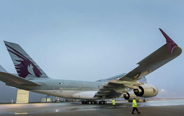 Airbus и Qatar Airways создадут самолет из углеволокна