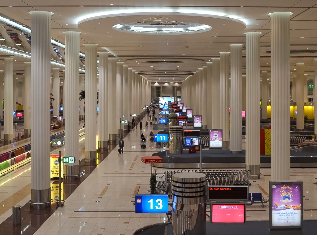 Новый терминал в аэропорту Дубаи