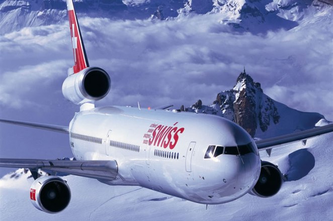Джет Тревел рекомендует регулярные рейсы Swiss в Альпы