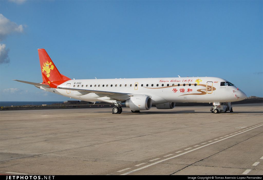 В Шереметьево приходит новый авиаперевозчик Tianjin Airlines